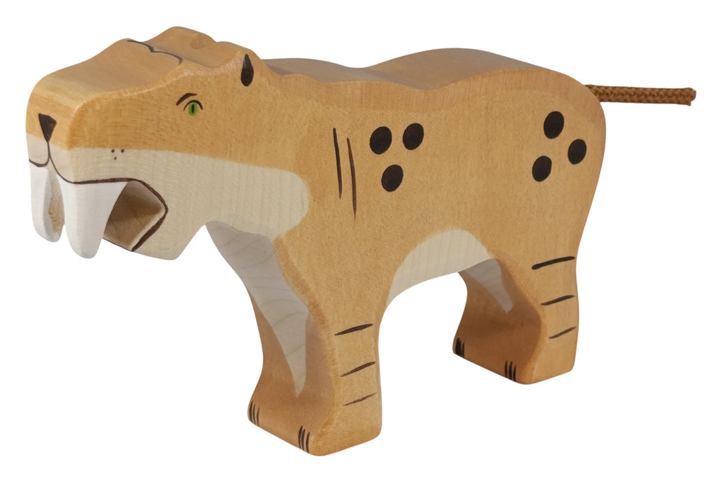 Holztiger Säbelzahntiger