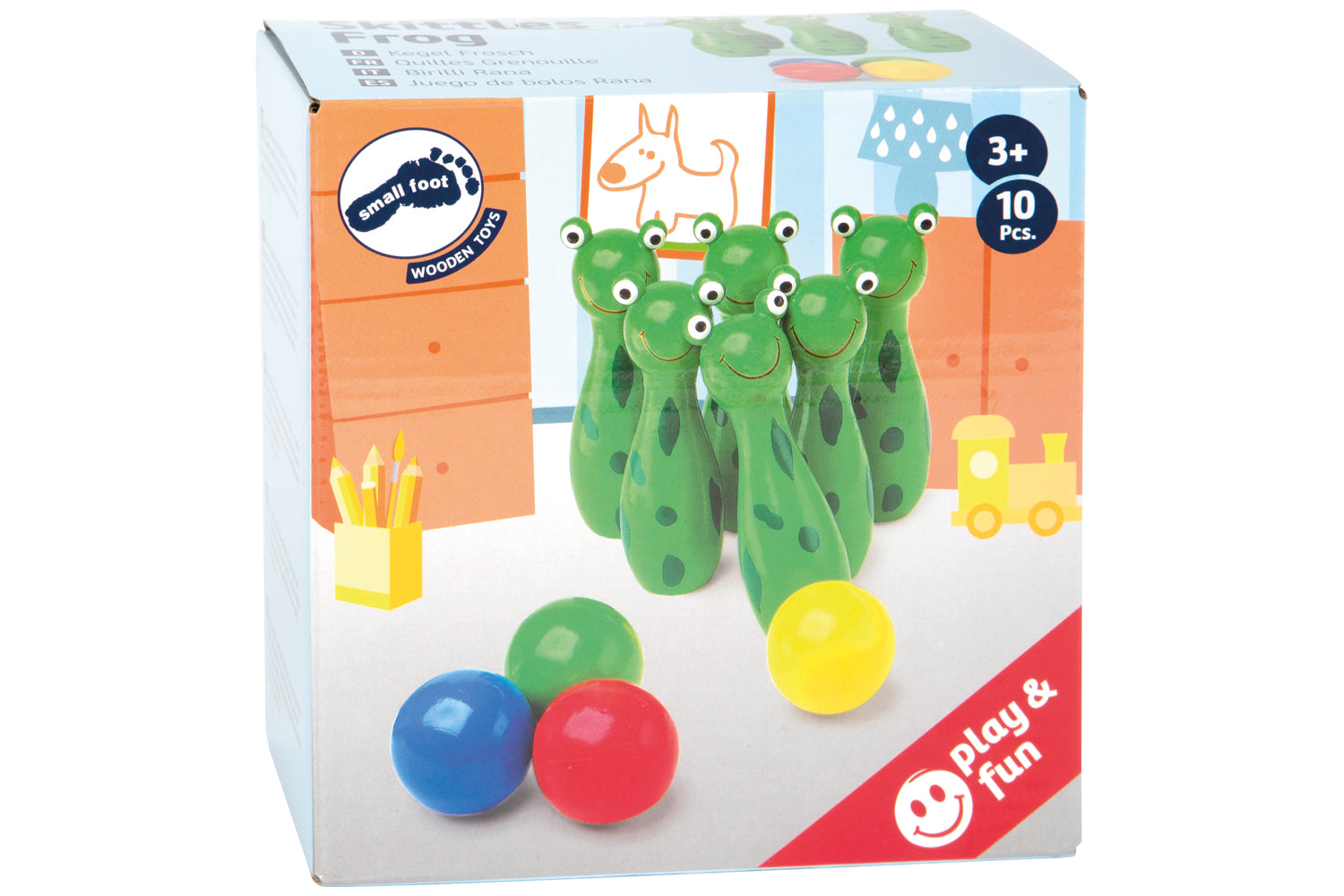 small foot Kegelspiel Frosch