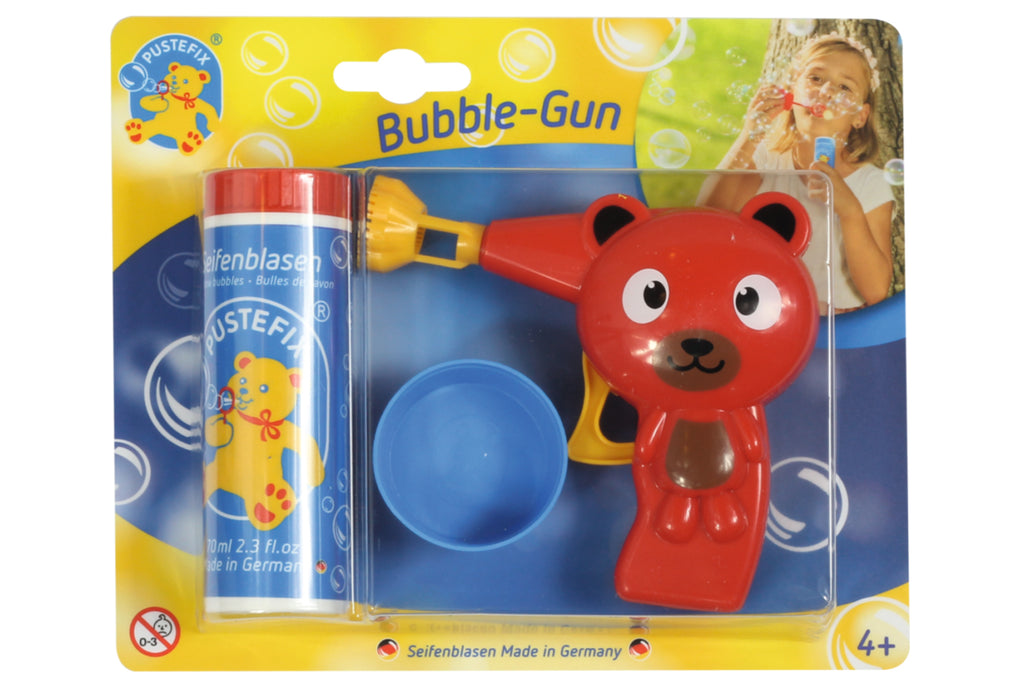 Pustefix Bubble Gun Bär rot