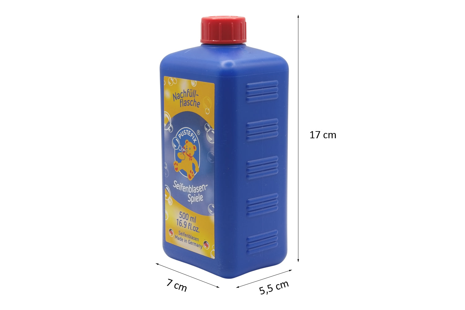 Pustefix Nachfüllflasche Seifenblasen Midi 500 ml