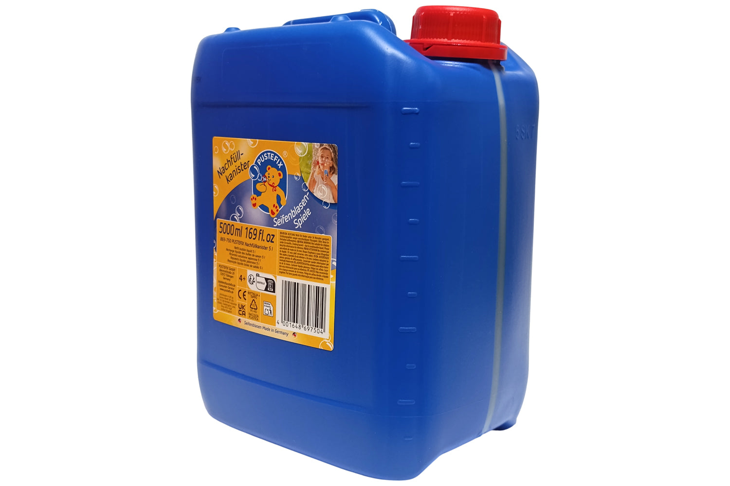 Pustefix Nachfüllkanister Seifenblasen 5 Liter
