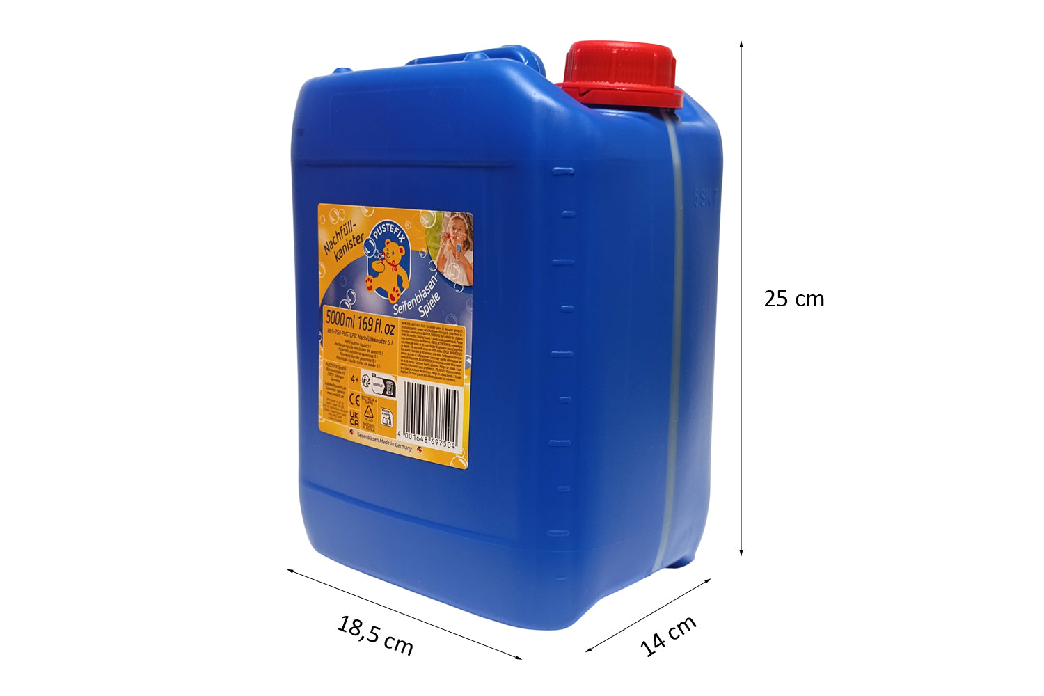 Pustefix Nachfüllkanister Seifenblasen 5 Liter