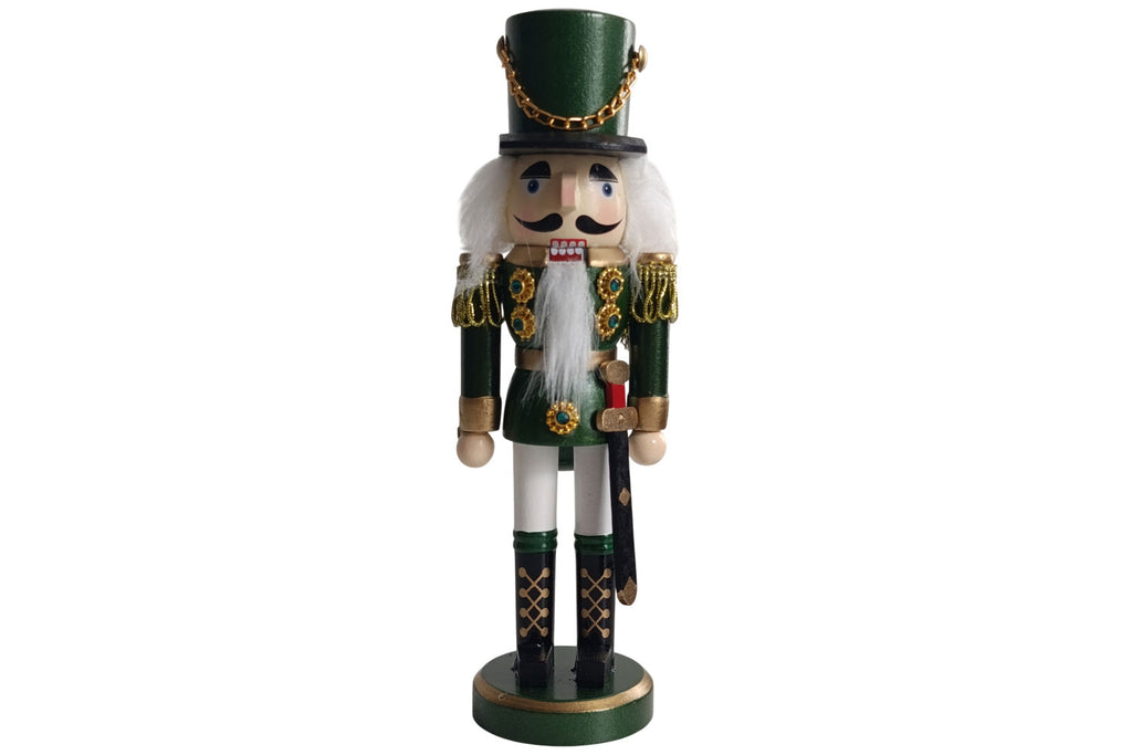 Nussknacker Soldat grün Jahresendfigur ca. 20 hoch