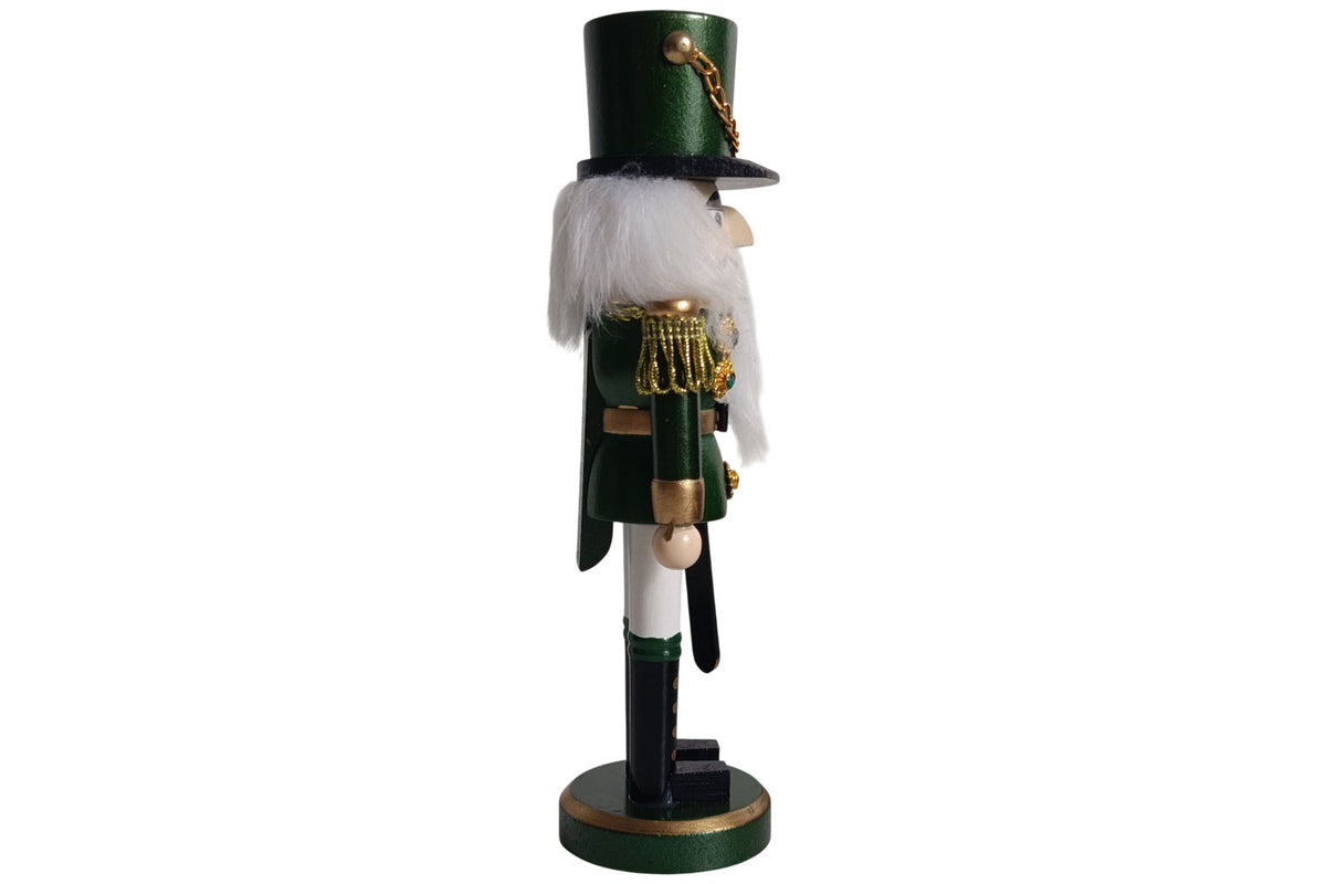 Nussknacker Soldat grün Jahresendfigur ca. 20 hoch