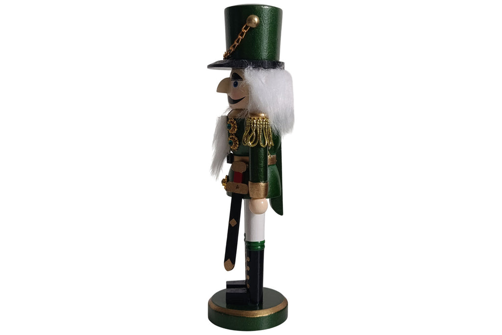 Nussknacker Soldat grün Jahresendfigur ca. 20 hoch