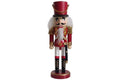 Nussknacker Soldat rot Jahresendfigur ca. 20 hoch