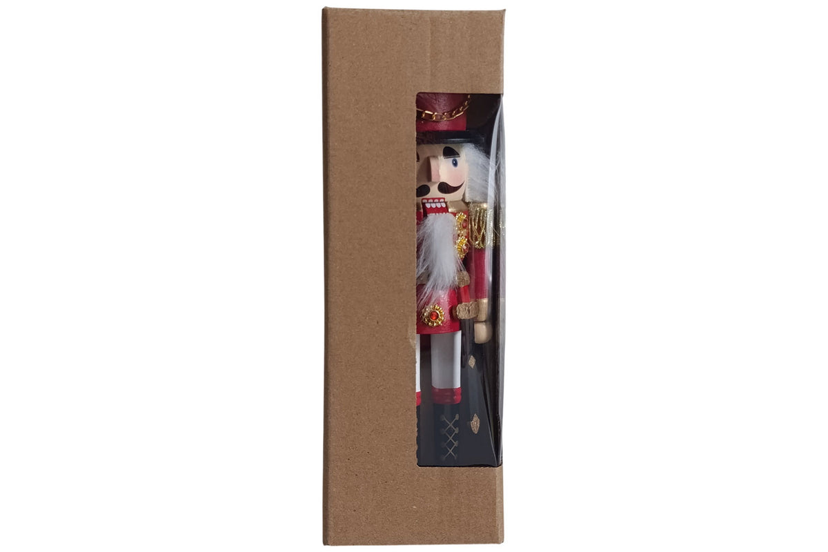 Nussknacker Soldat rot Jahresendfigur ca. 20 hoch