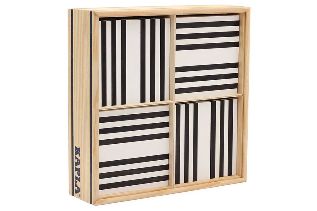 KAPLA 100er Box schwarz weiss