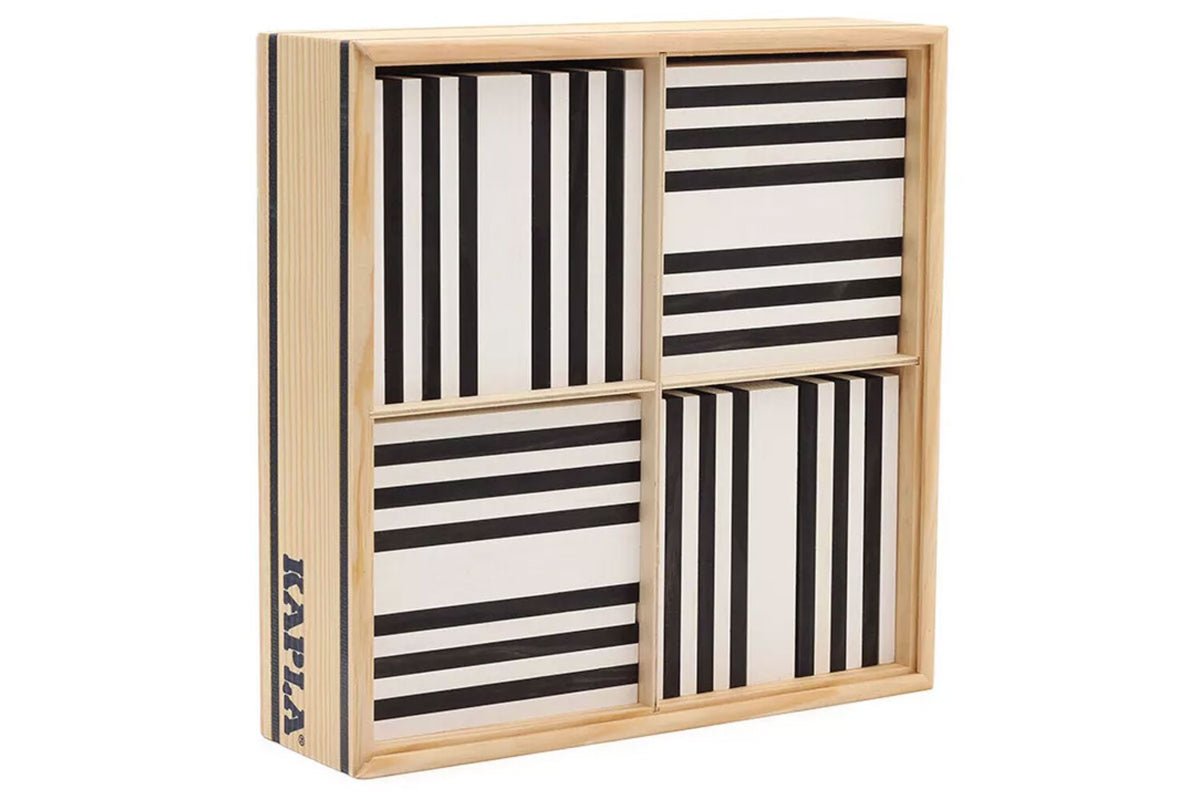 KAPLA 100er Box schwarz weiss