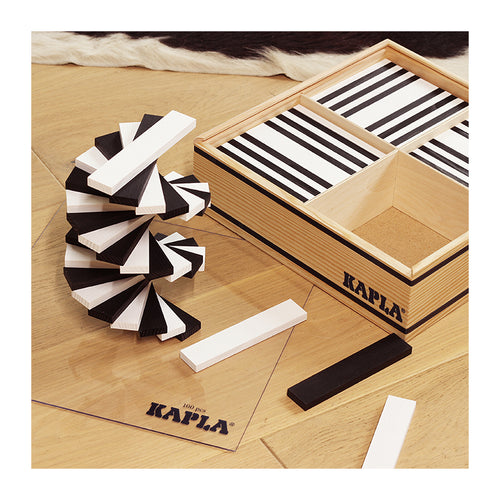 KAPLA 100er Box schwarz weiss