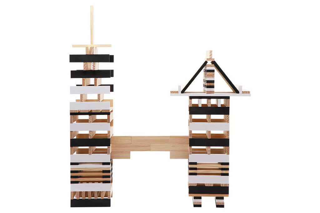 KAPLA 100er Box schwarz weiss