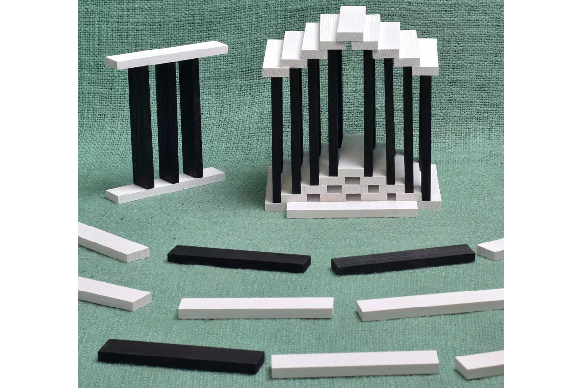 KAPLA 100er Box schwarz weiss