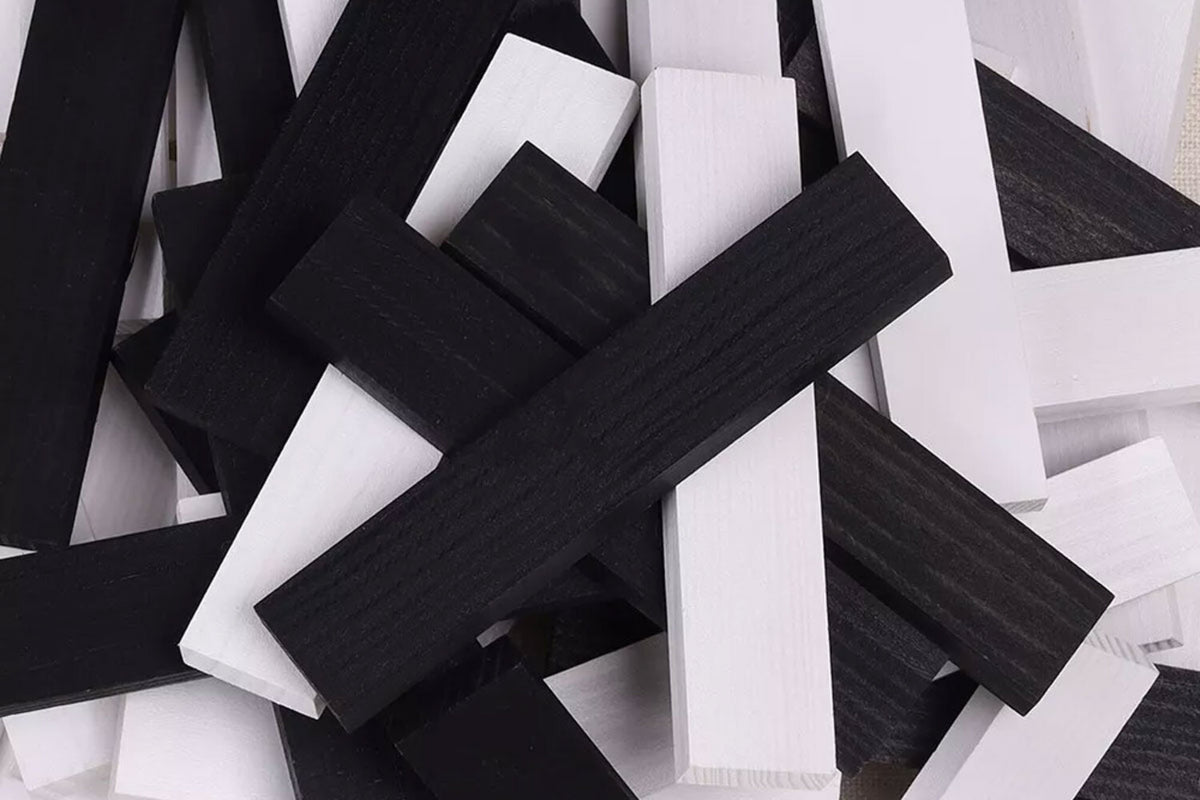 KAPLA 100er Box schwarz weiss