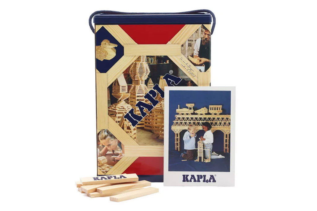 KAPLA 200er Box  natur Pinienholz Baukasten