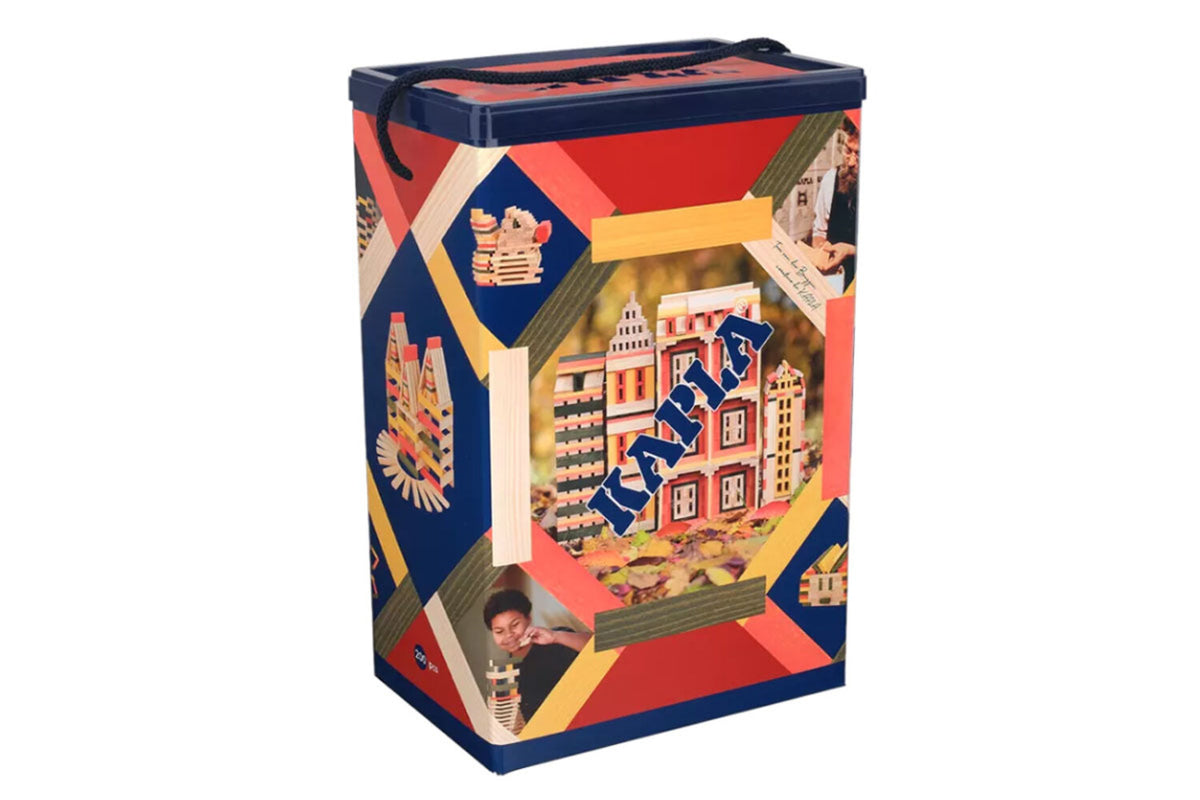 KAPLA 200er Box Herbst natur orange, gelb, dunkelgrün