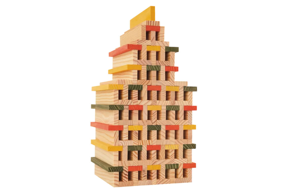 KAPLA 200er Box Herbst natur orange gelb dunkelgrün