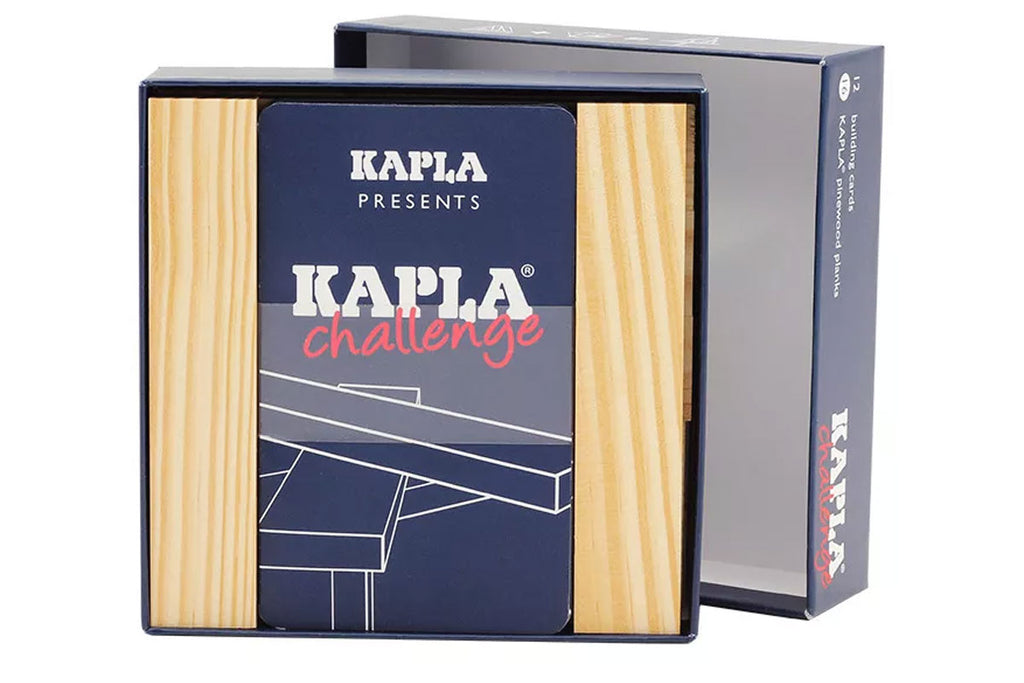 KAPLA Challenge BOX Holz - deutsch