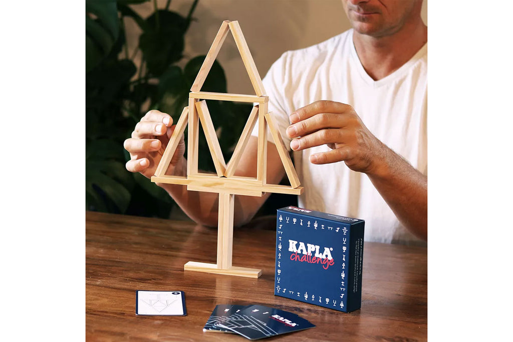 KAPLA Challenge BOX Holz - deutsch