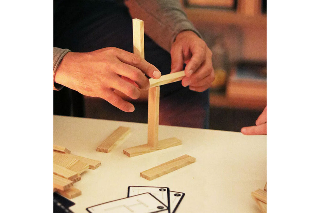 KAPLA Challenge BOX Holz - deutsch
