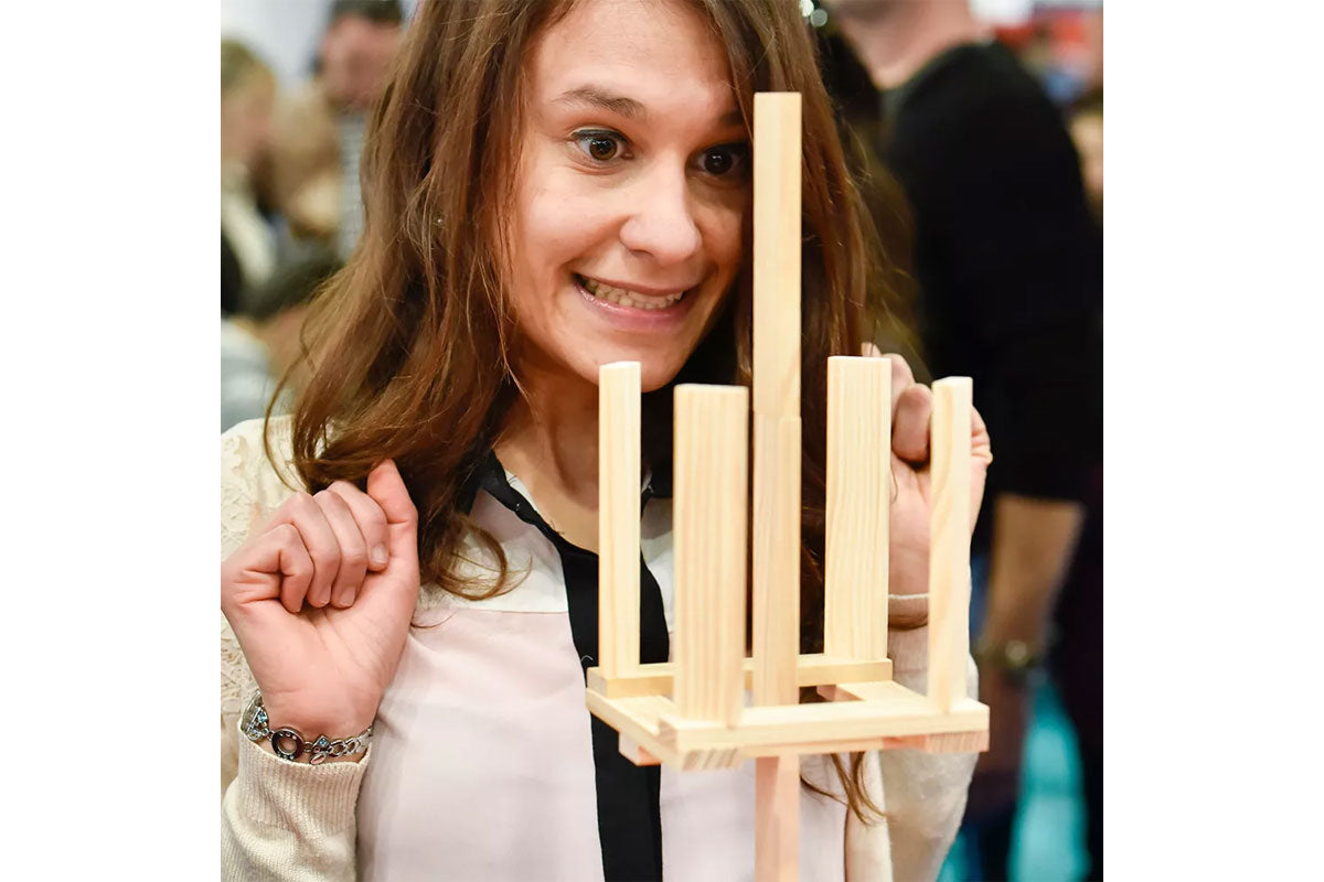 KAPLA Challenge BOX Holz - deutsch