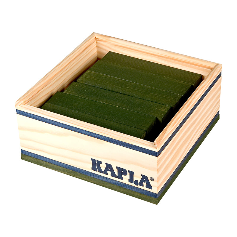 KAPLA 40er Box dunkelgrün