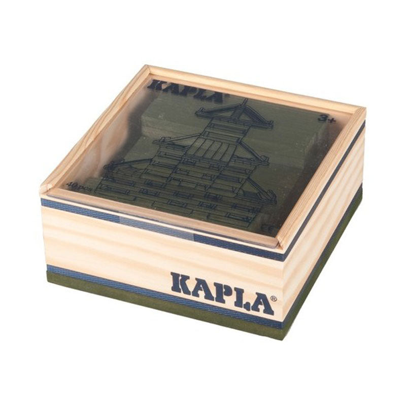 KAPLA 40er Box dunkelgrün