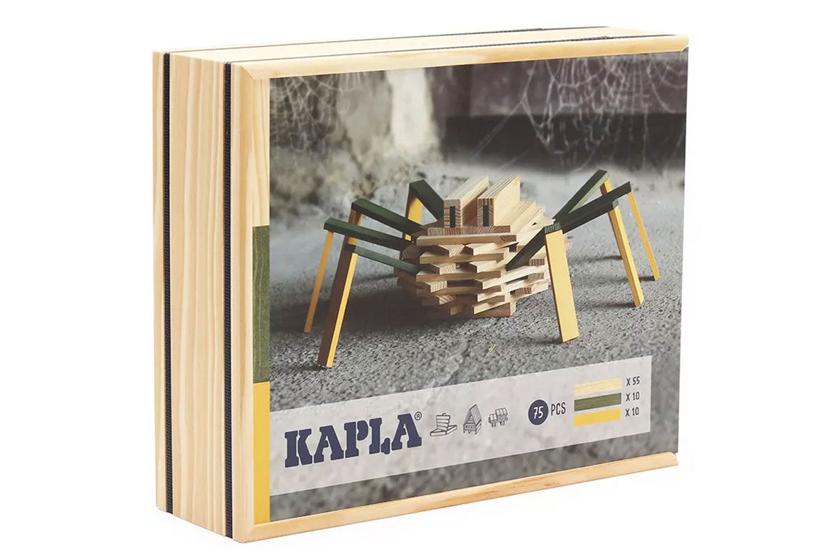 KAPLA Motivbaukasten Spinne 75er Box