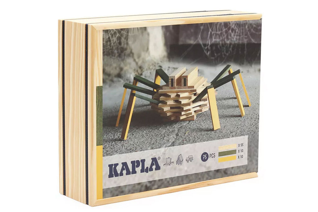KAPLA Motivbaukasten Spinne 75er Box