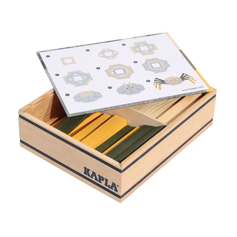 KAPLA Motivbaukasten Spinne 75er Box