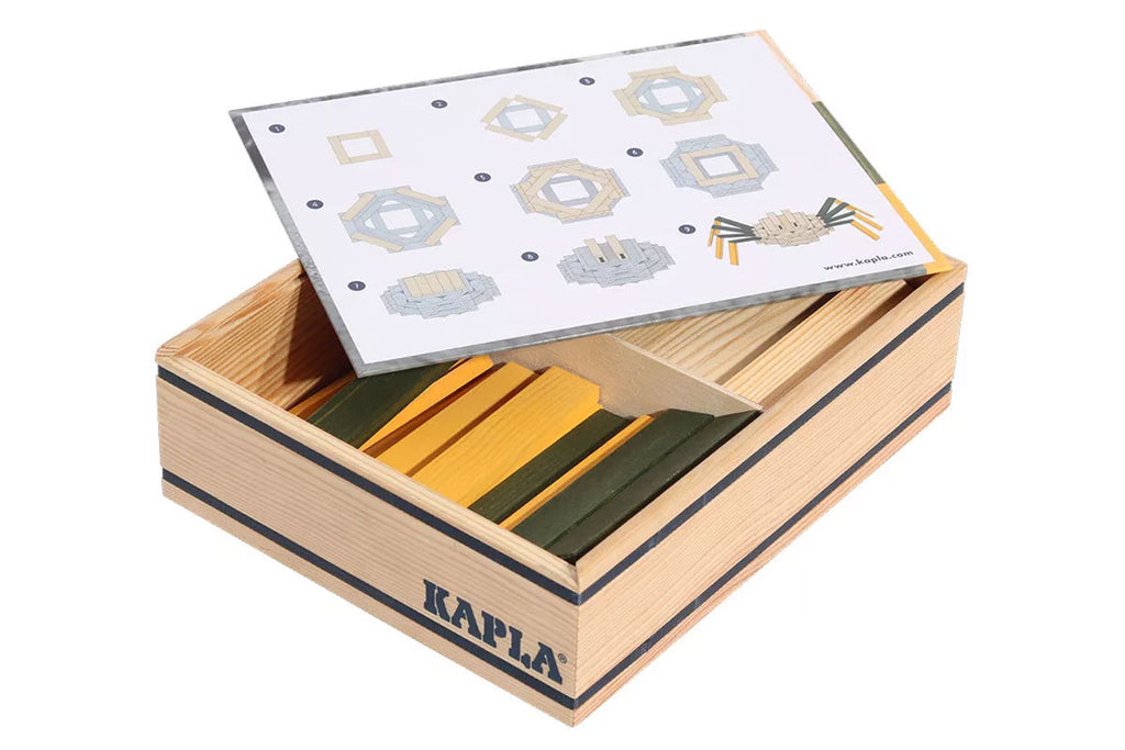 KAPLA Motivbaukasten Spinne 75er Box