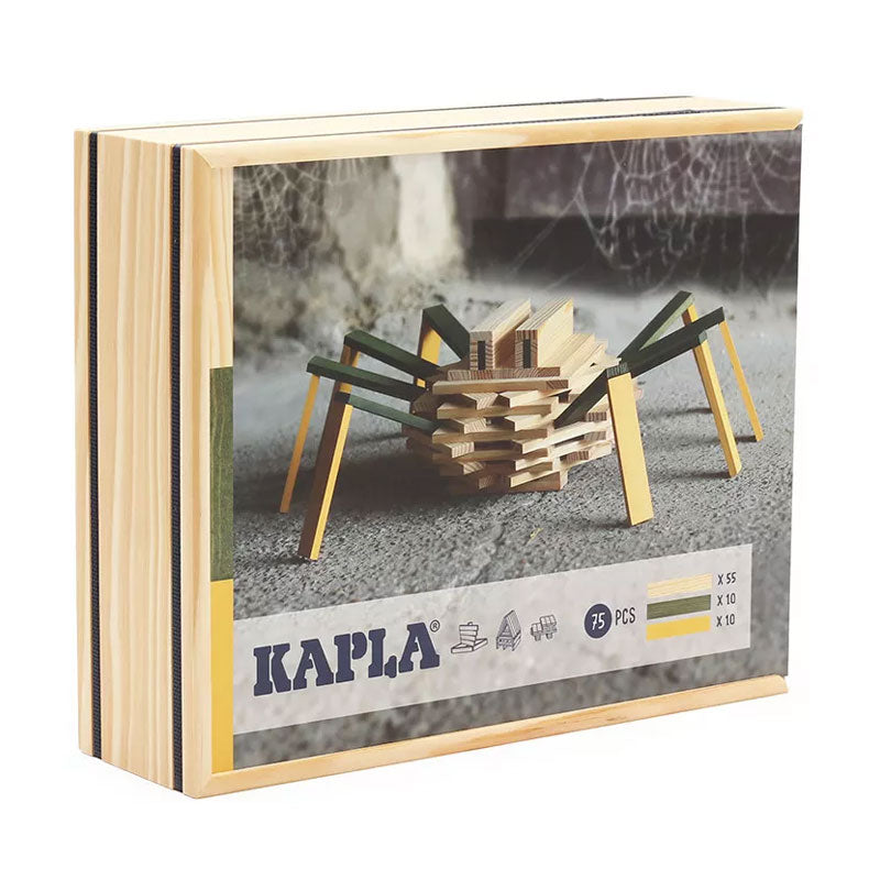 KAPLA Motivbaukasten Spinne 75er Box