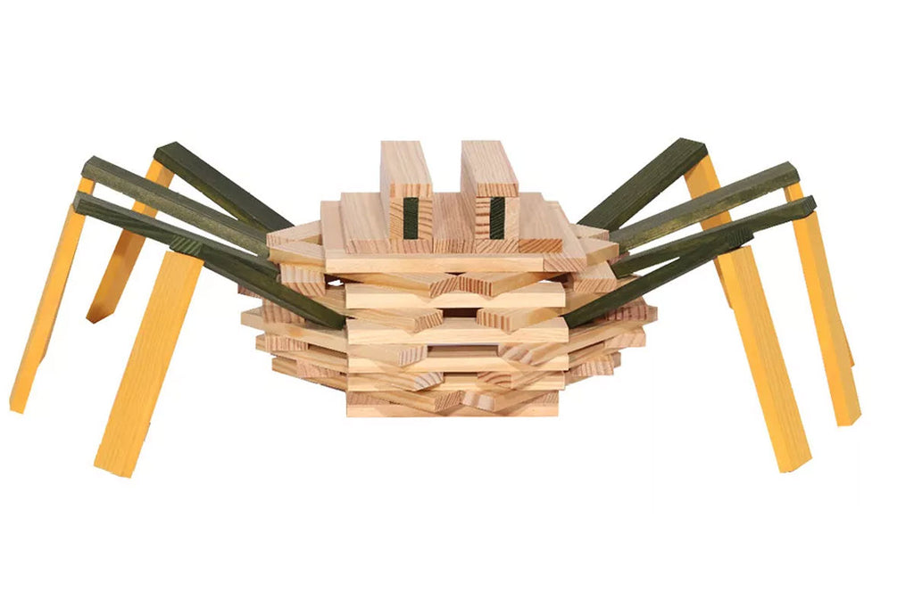 KAPLA Motivbaukasten Spinne 75er Box