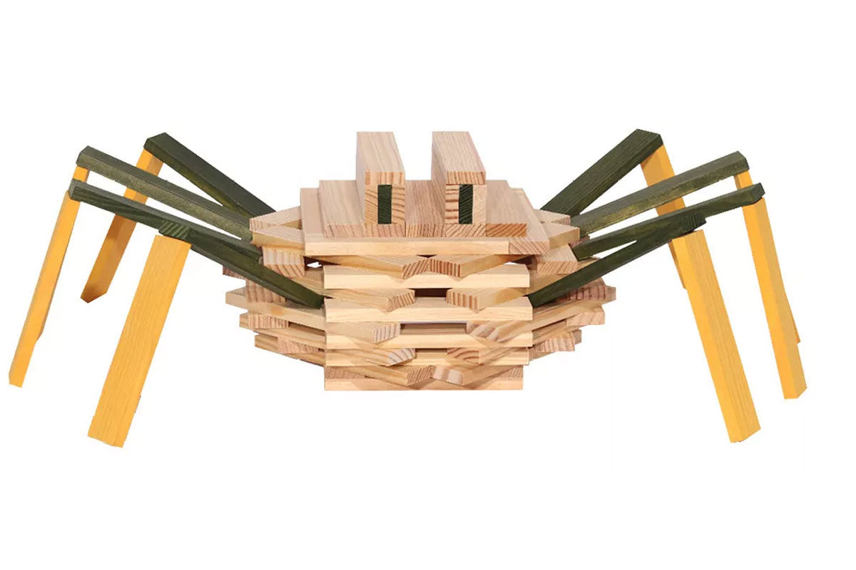 KAPLA Motivbaukasten Spinne 75er Box