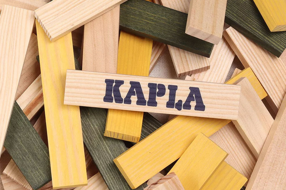 KAPLA Motivbaukasten Spinne 75er Box