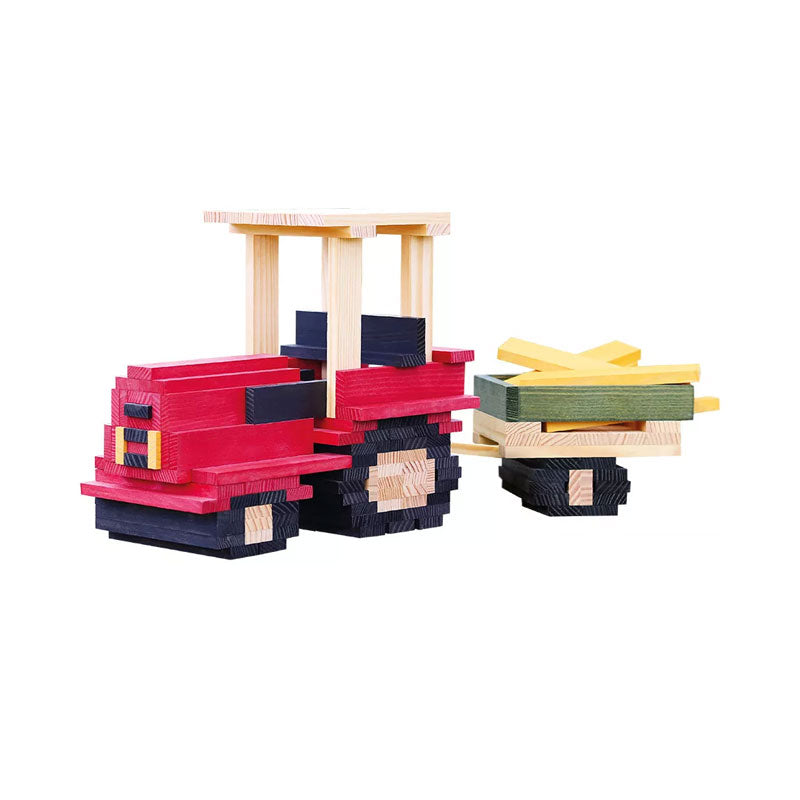 KAPLA Motivbaukasten Traktor 155er Box