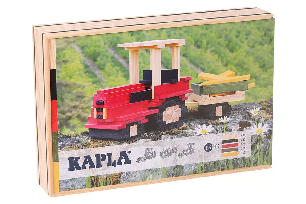 KAPLA Motivbaukasten Traktor 155er Box