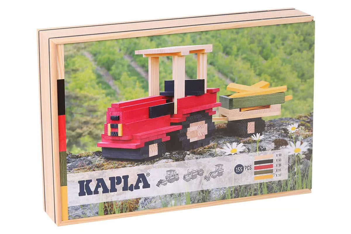 KAPLA Motivbaukasten Traktor 155er Box