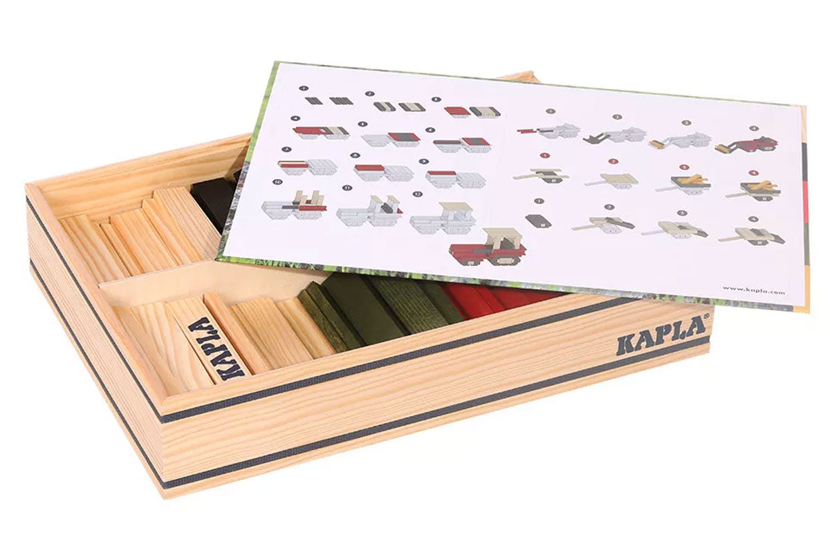 KAPLA Motivbaukasten Traktor 155er Box