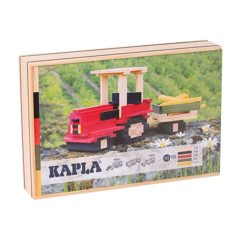 KAPLA Motivbaukasten Traktor 155er Box