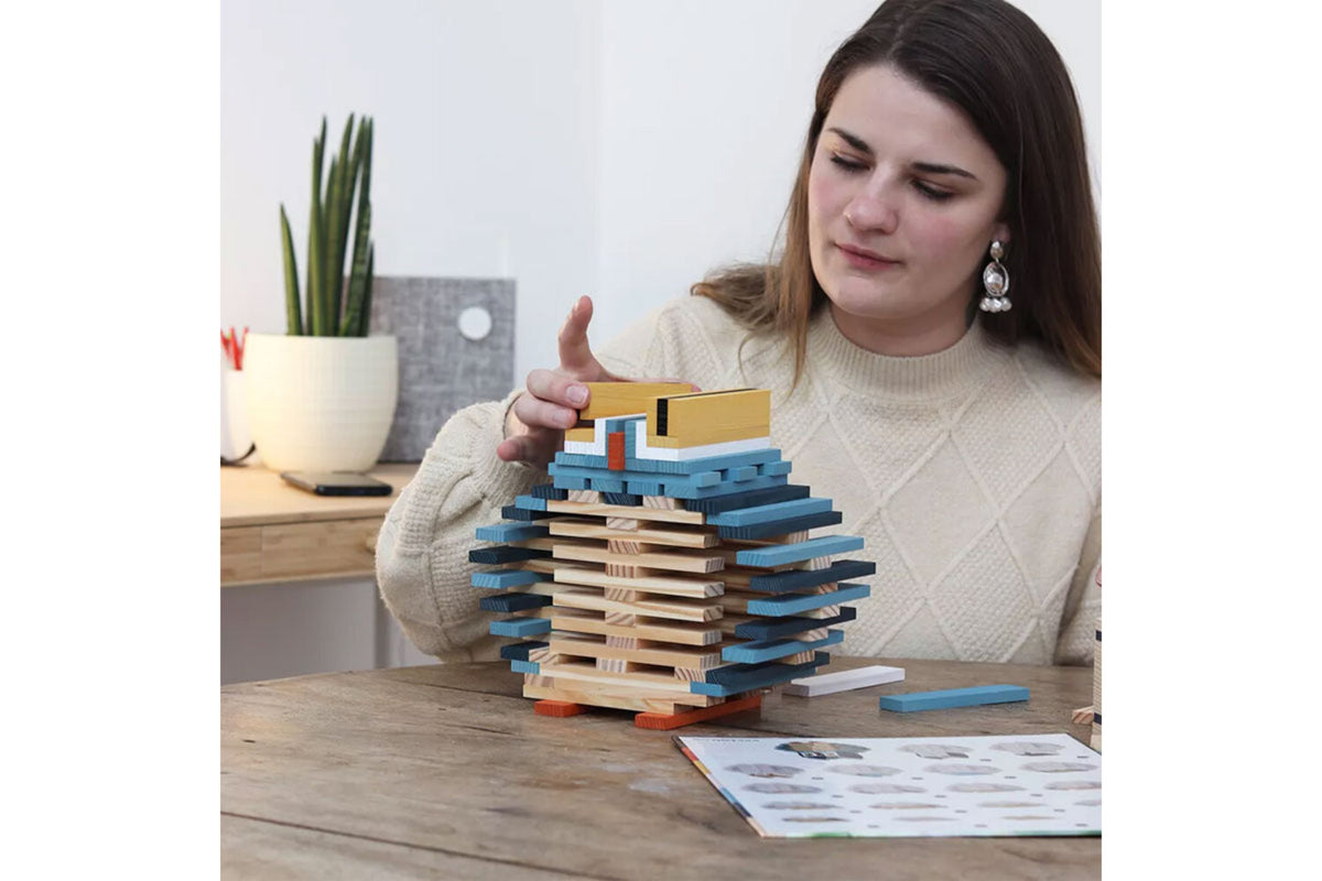 KAPLA Motivbaukasten Eule 120er Box