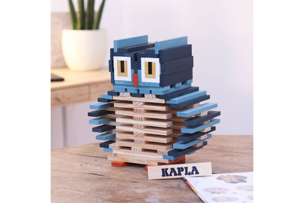 KAPLA Motivbaukasten Eule 120er Box