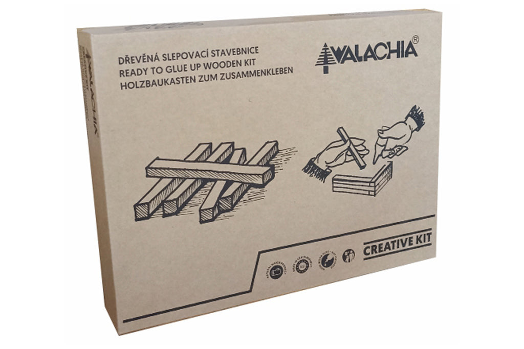Walachia Holzbaukasten Creative Kit Schatztruhe
