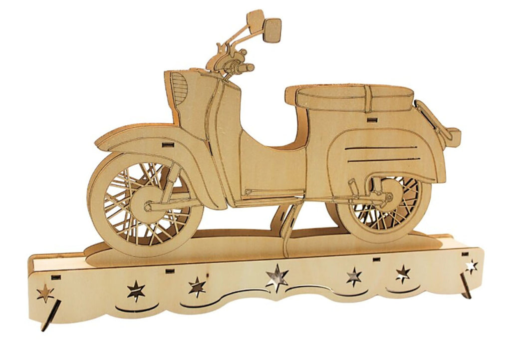 Ostalgie Schwibbogen DDR Roller