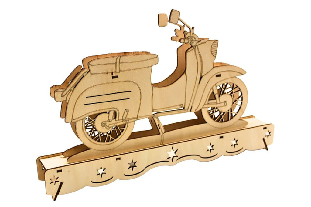 Ostalgie Schwibbogen DDR Roller