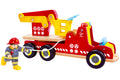 Hape Feuerwehr mit Sirene und Blaulicht