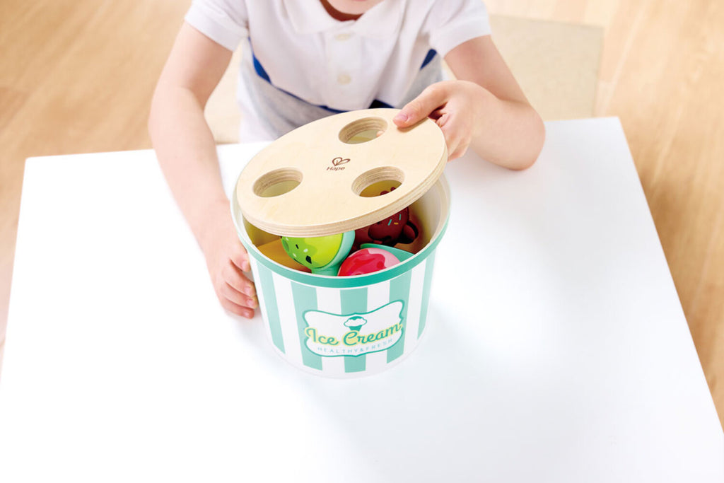 Hape Eiscreme-Set für Kaufladen oder Kinderküche