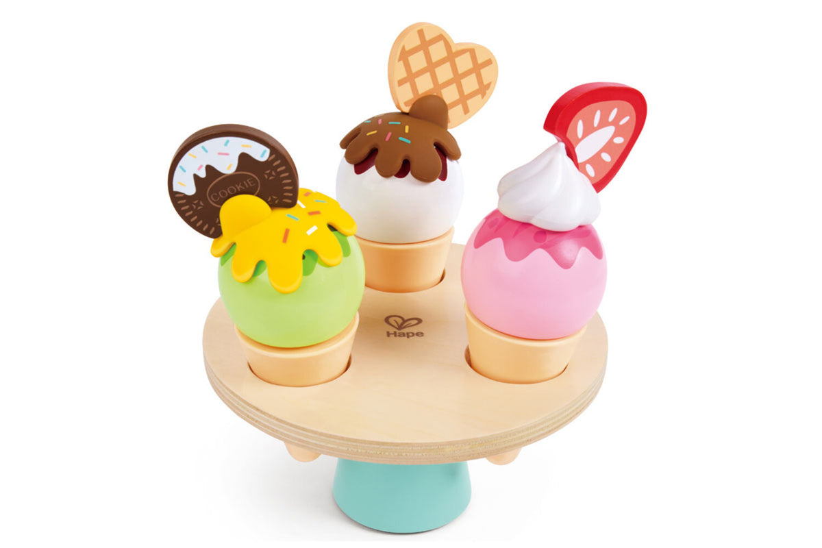 Hape Eiscreme-Set für Kaufladen oder Kinderküche