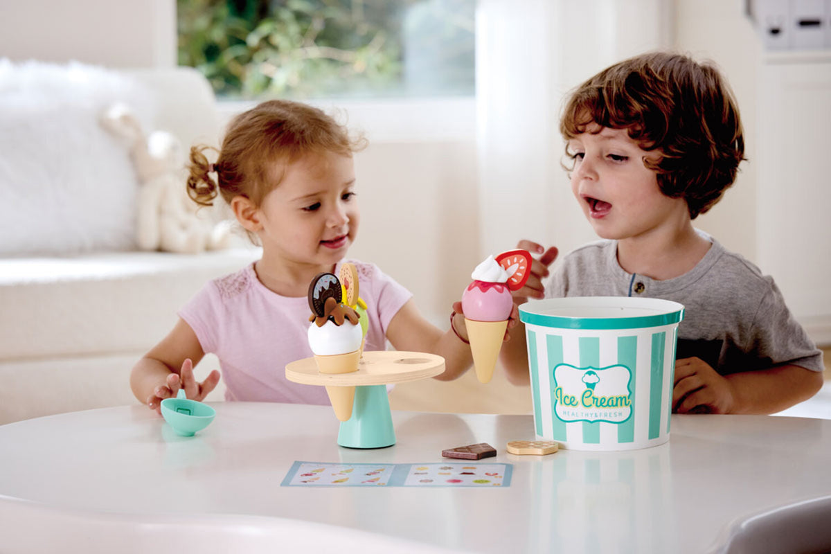 Hape Eiscreme-Set für Kaufladen oder Kinderküche