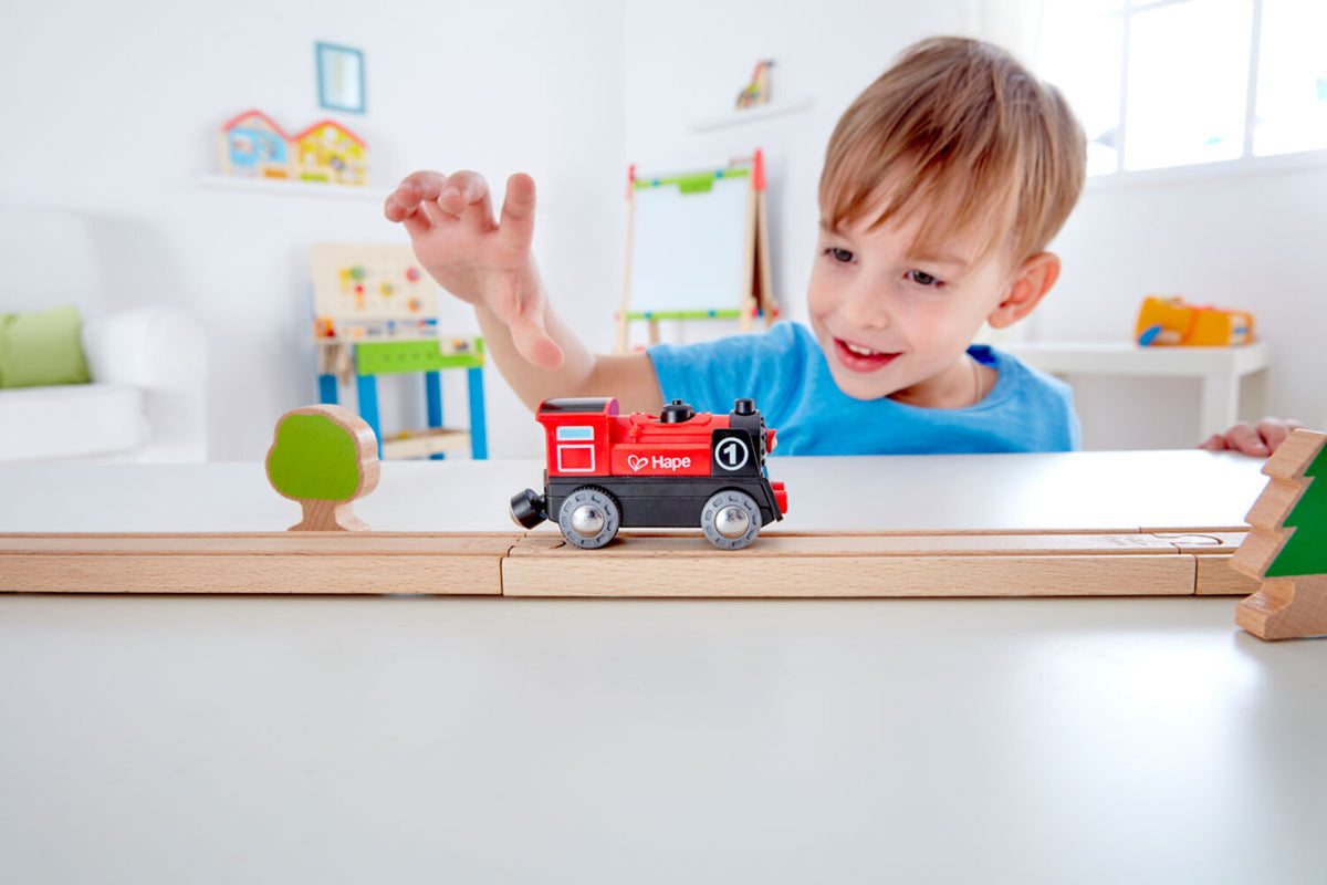 Hape Lokomotive Nr. 1 Battereibetrieb