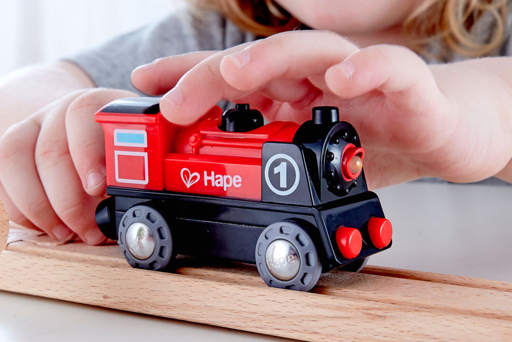 Hape Lokomotive Nr. 1 Battereibetrieb